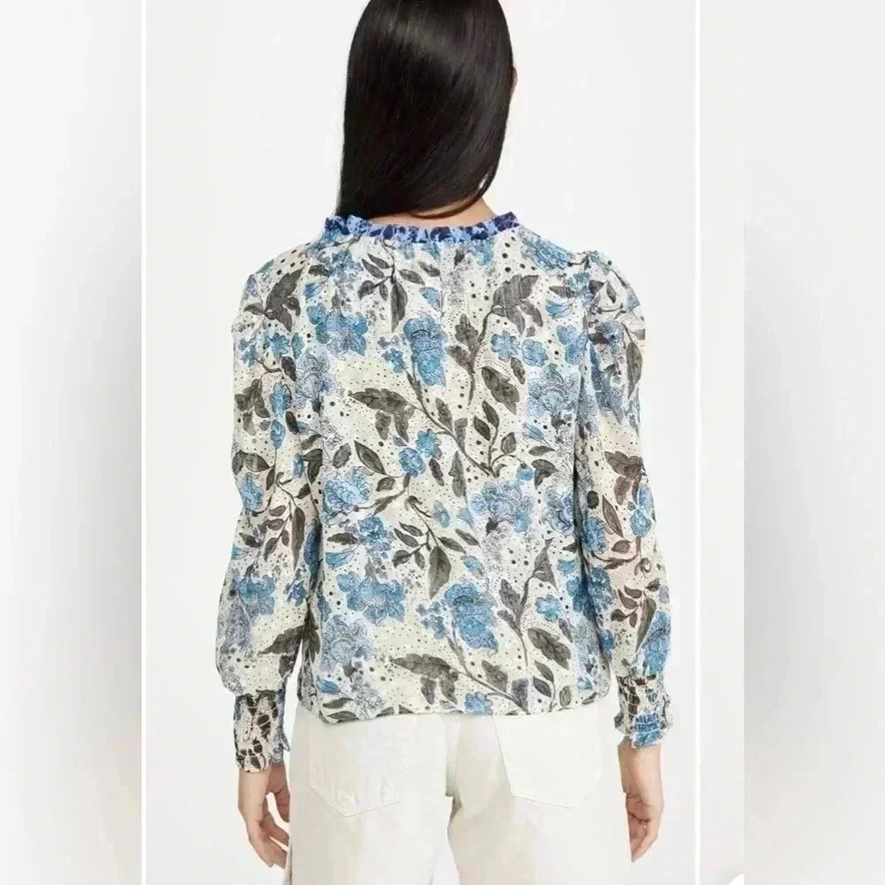 MISA Los Angeles Siena Top in Jaipur Floral Mix size Medium - Picture 3 of 15